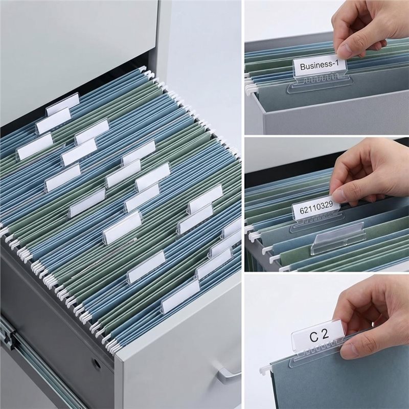 A53M-クリアハンギングファイルフォルダータブ 3.5イン - File Folder Hanging のレビューと価格