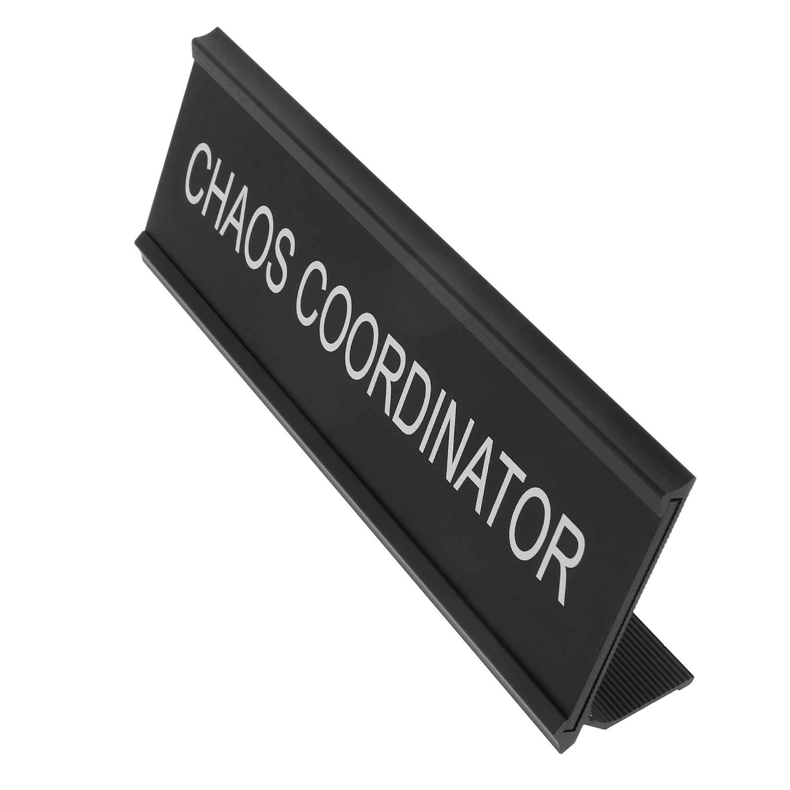 カオスコーディネーター デスクプレート L字型 アルミ合金  - Desk Name Plate のレビューと価格