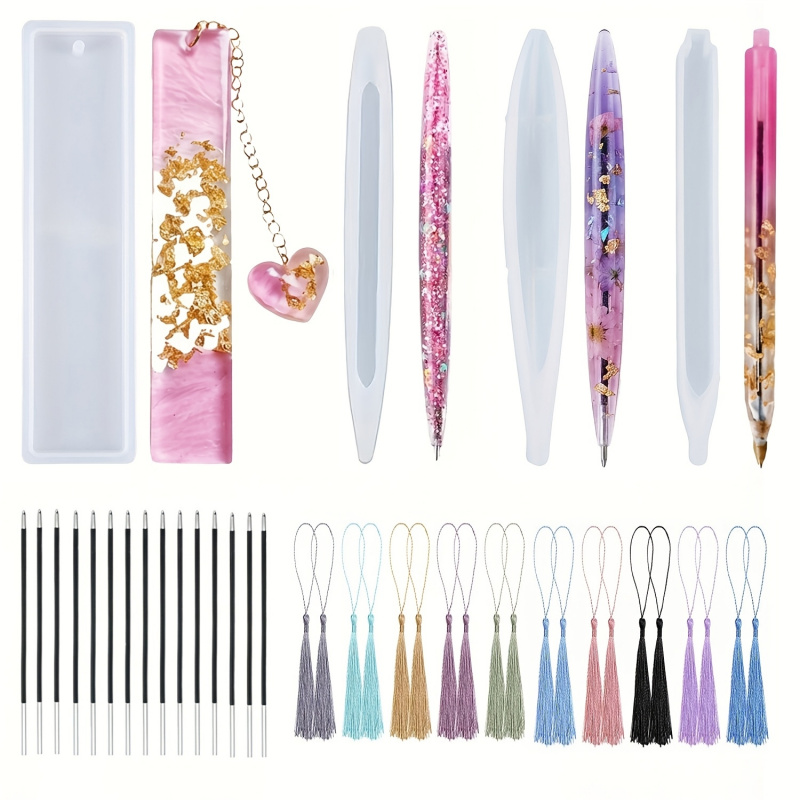 39ペンとブックマーク用シリコンモールド/タッセル、エポキシ - Stationery Supplier のレビューと価格