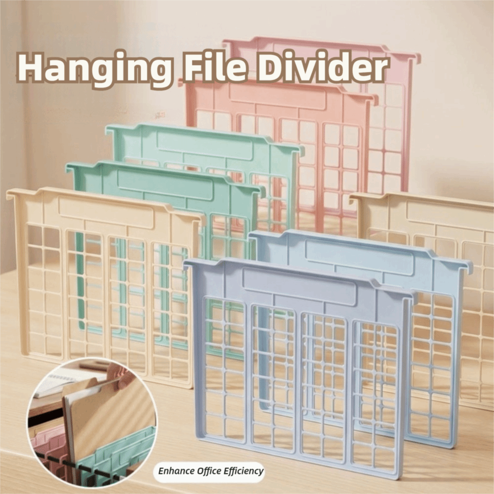 8個入り耐久性のあるプラスチック製吊り下げファイルディバイダ - File Folder Hanging のレビューと価格