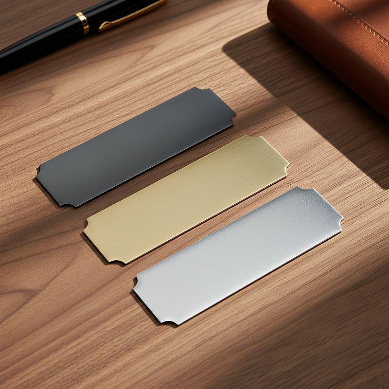 10枚入り高品質レーザー彫刻ブランクラベル、デスクネームプレ - Desk Name Plate のレビューと価格