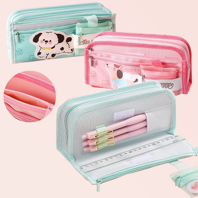鉛筆バッグ 耐摩耗性 持ち運びが簡単 文房具の保管に オフィ - Stationery Office Supply Store のレビューと価格