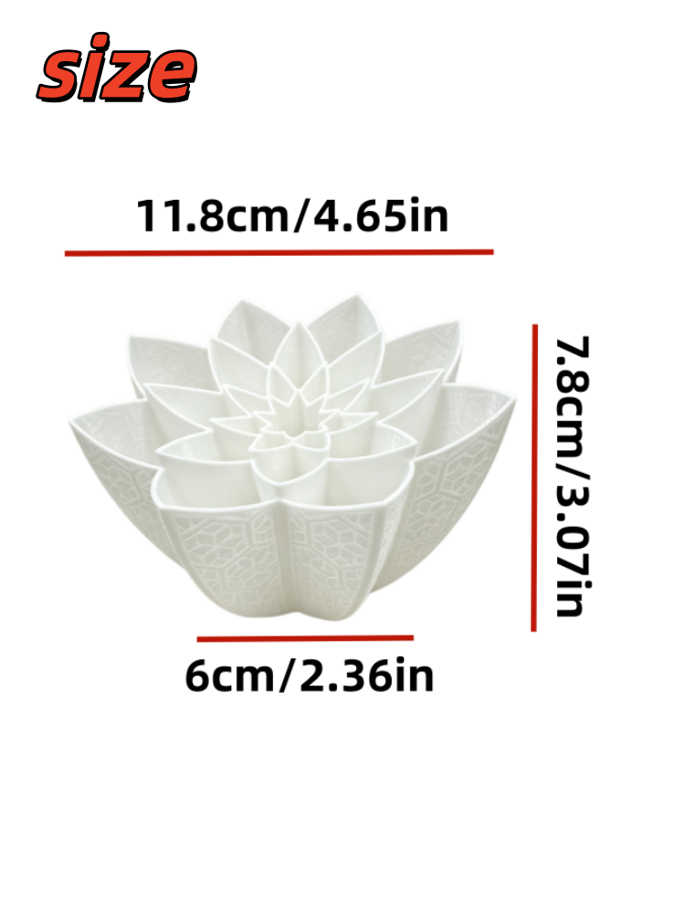 花柄の蓮のペンホルダー デスクトップオーガナイザー、ペンシル - Stationery Office Supply Store のレビューと価格