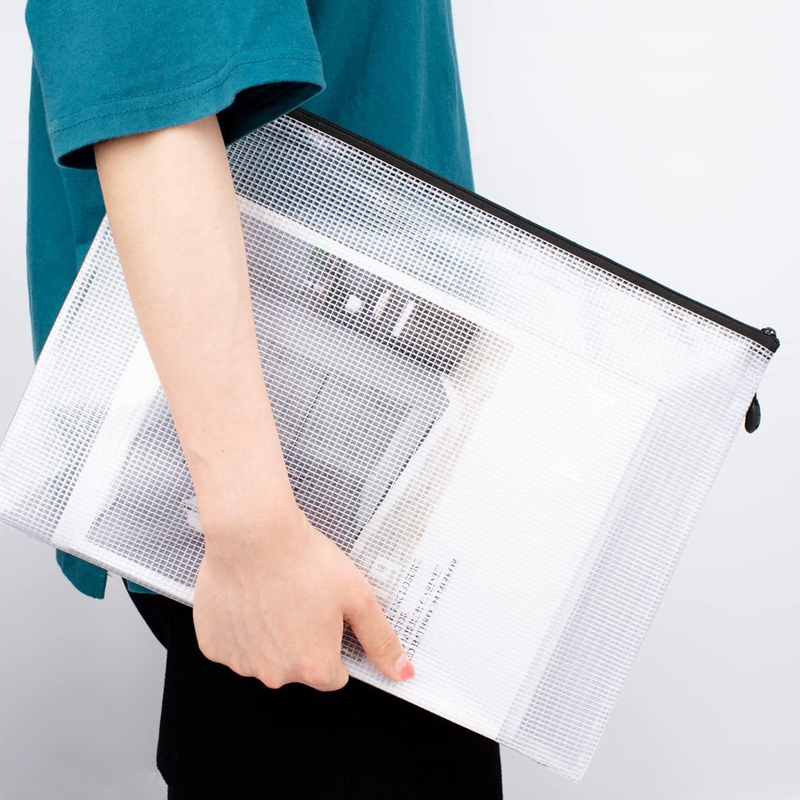 ジッパー付きメッシュ収納バッグ,ジッパー付き,防水,ファイル - File Folder Hanging のレビューと価格