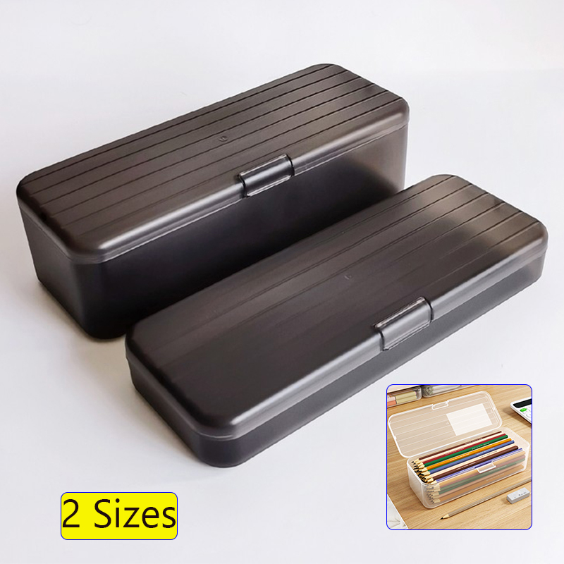 2 サイズ化粧品収納ボックス透明プラスチックペンホルダー化粧 - Stationery Supplier のレビューと価格
