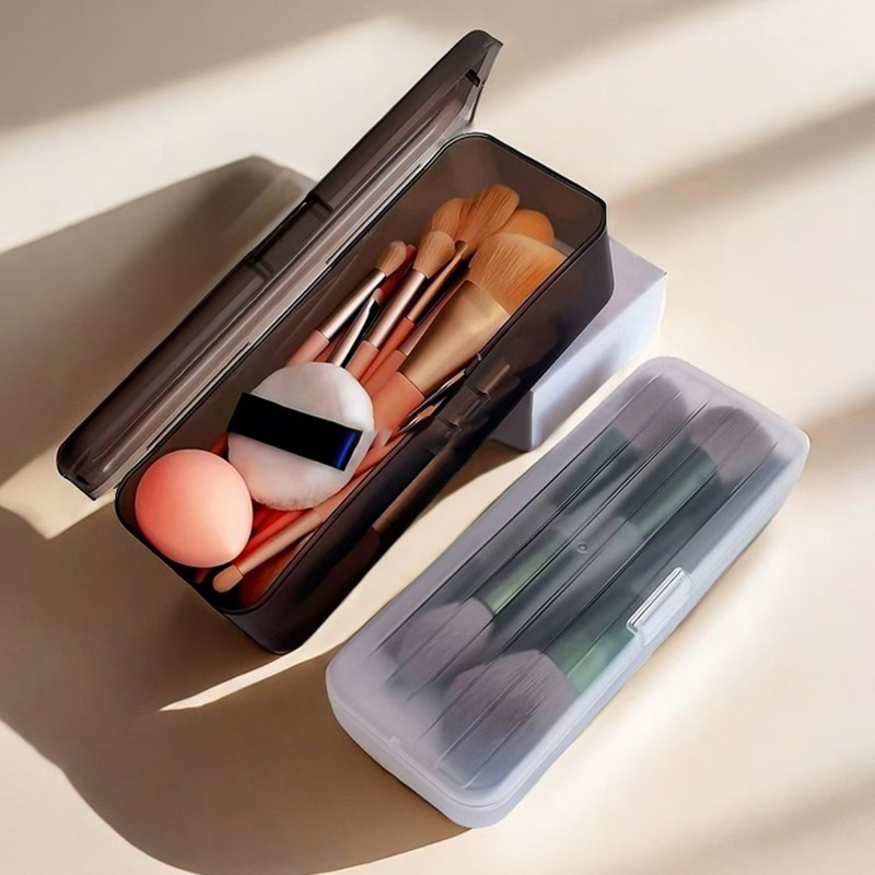 2 サイズ化粧品収納ボックス透明プラスチックペンホルダー化粧 - Stationery Supplier のレビューと価格