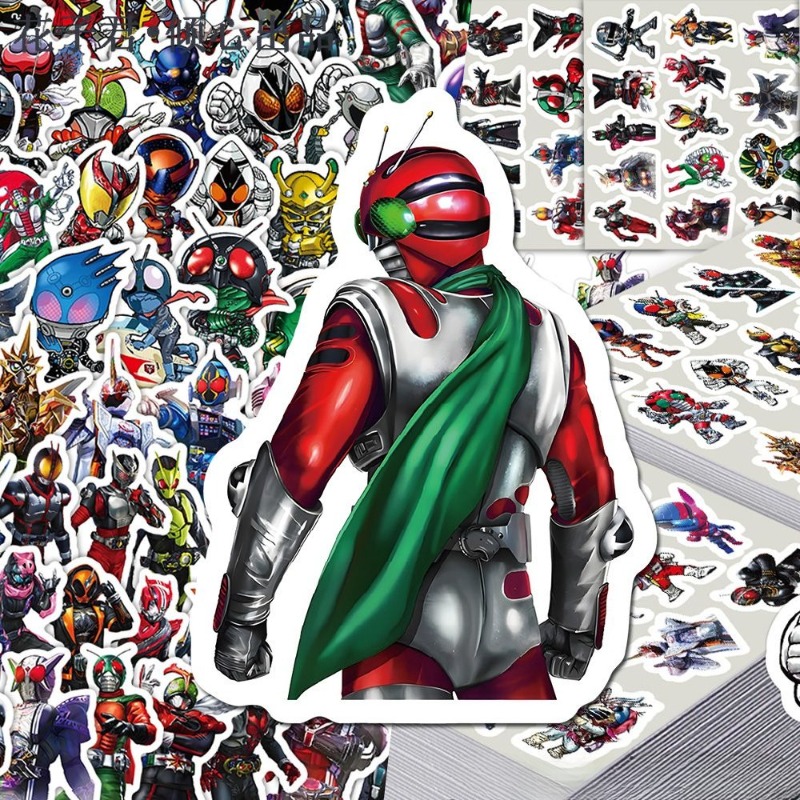 103 個仮面ライダーインス美的かわいい漫画ステッカー防水  - Memo Pad Sticky のレビューと価格