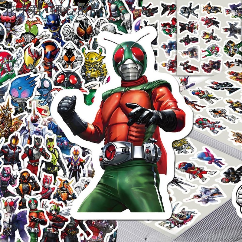 103 個仮面ライダーインス美的かわいい漫画ステッカー防水  - Memo Pad Sticky のレビューと価格